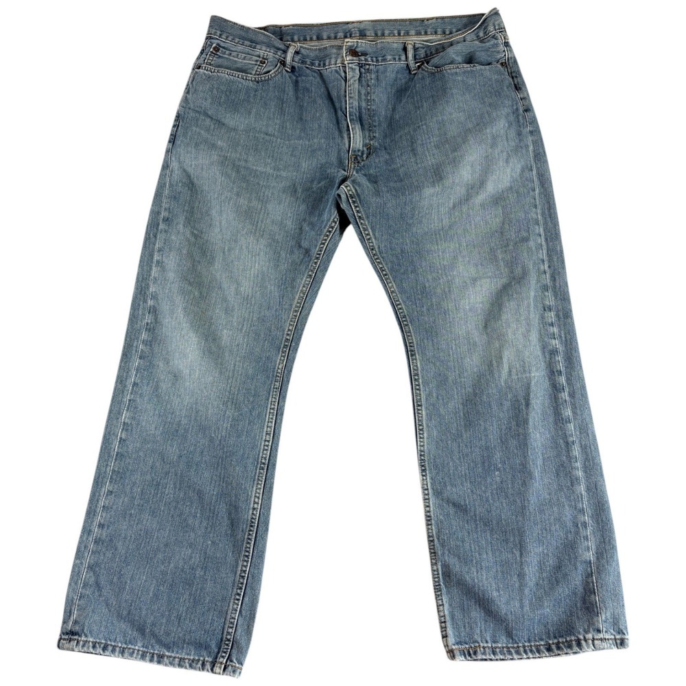 Levi's 541 Athletic Taper Jeans Mens 40x32 Blue Washed Relaxed Tapered Western